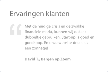 Beoordeling Start-up van klant 4